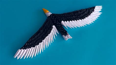 5+Easy 3d Origami Eagle | Anyemicasl