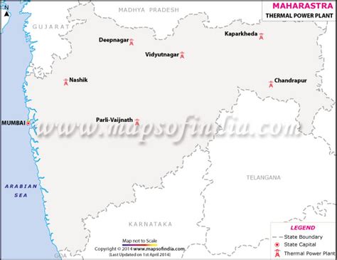 Maharashtra Thermal Power Plants Map