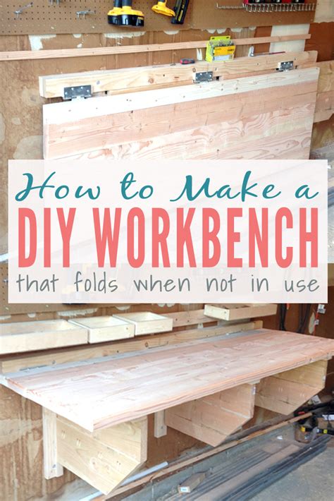 DIY Folding Workbench | Easy Instructions for Building a Floating Workspace