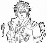 Character From Free Fire coloring Page  Download Print Or Color sketch template