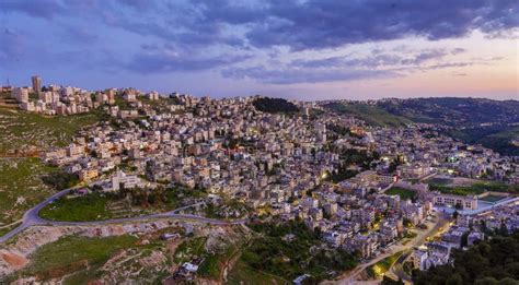 The Skyline of Amman, Jordan Stock Photo - Image of aerial, antique ...