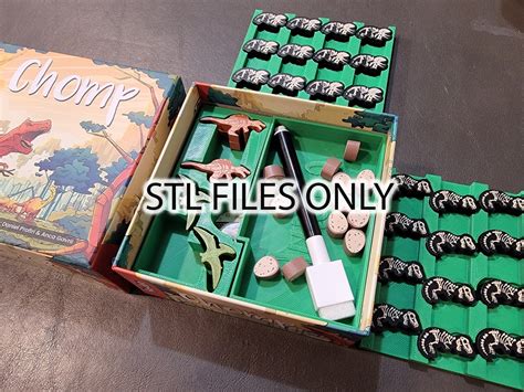 STL Files for Chomp Board Game Insert - Etsy