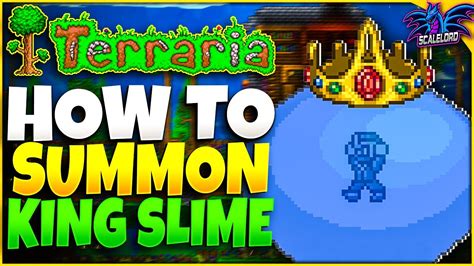How to Summon King Slime in Terraria (EASY!) - YouTube