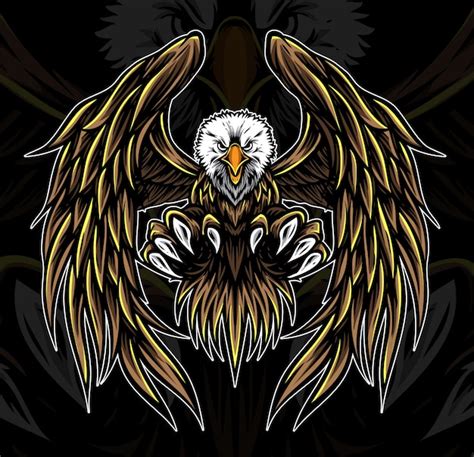 Premium Vector | Eagle logo vector