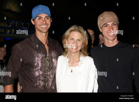 Lindsay Wagner and her sons 'Corteo' Premiere held at the Cirque Du ...