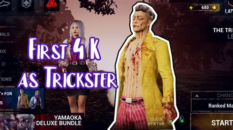 First 4K with Trickster | DBD Mobile - Dead by Daylight Mobile - DBD - Trickster Gameplay - Dead ...