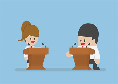 Debate Clip Art, Vector Images & Illustrations - iStock