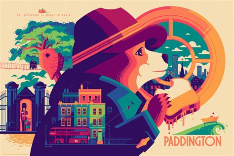 Paddington (Variant) Poster – Mondo