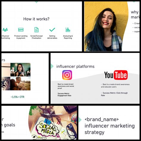 Influencer pitch deck for agencies to send to brands - TOPOSEL