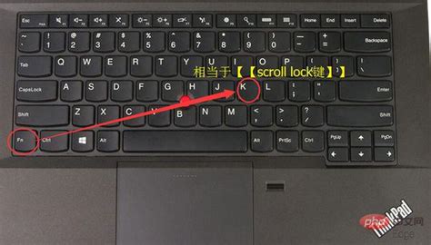 Where is the scorlock key on Lenovo laptop?-Common Problem-php.cn