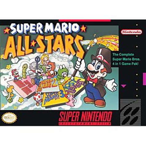 Super Mario All-Stars SNES Super Nintendo