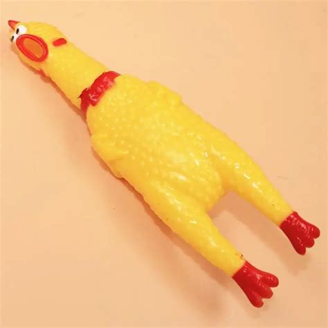 Squeaky Toy For Dogs Puppy Screaming Rubber Chicken Toy For Dogs Latex ...