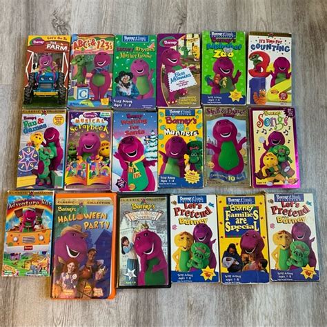 Barney Dvds Vhs Song Dance Barney Songs A Very Merry Christmas | The ...