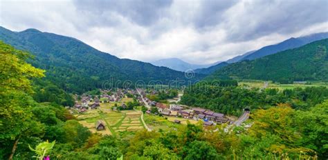 Ogimachi Village in Shirakawa-go Stock Image - Image of countryside, cultural: 202132561