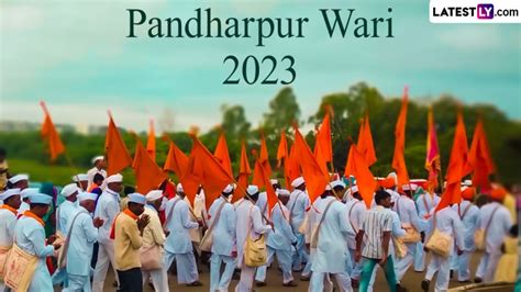 Pandharpur Wari 2023 Timetable: Check Complete Schedule of Sant Tukaram Maharaj And Sant ...