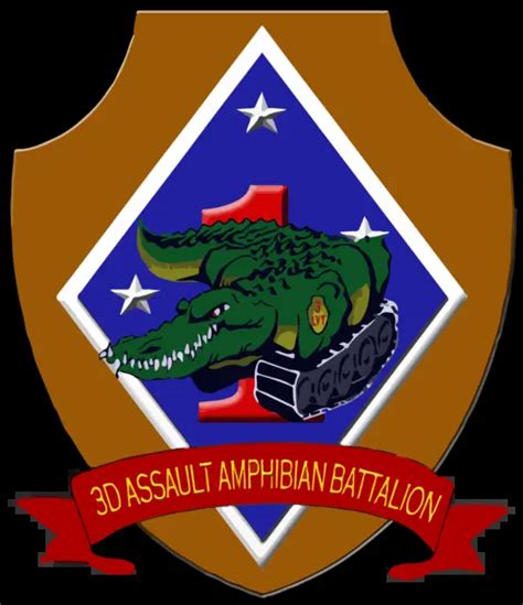 US MARINE CORPS Badge Sticker 3rd Assault Amphibian Battalion 3rd Tracks $3.29 - PicClick