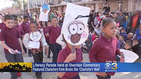 Sheridan Elementary School Students, Teachers Hold Literacy Parade - YouTube