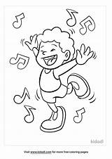 Free Dance Coloring Page  Printables Kidadl sketch template