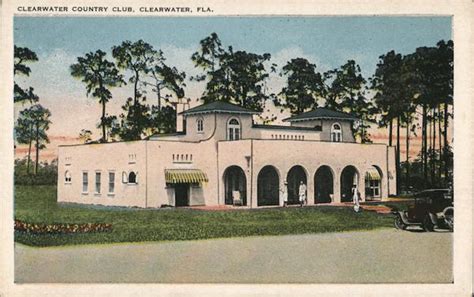 Clearwater Country Club Florida Postcard