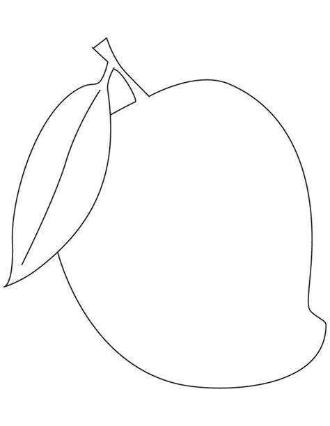 Free Mango Coloring Pages, Download Free Mango Coloring Pages png images, Free ClipArts on ...