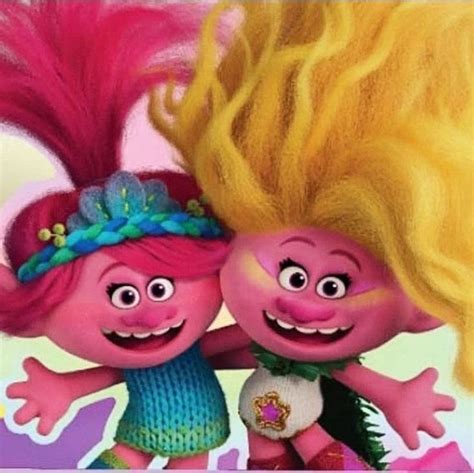 POPPY AND VIVA | Troll, Dreamworks trolls poppy, Poppy and branch