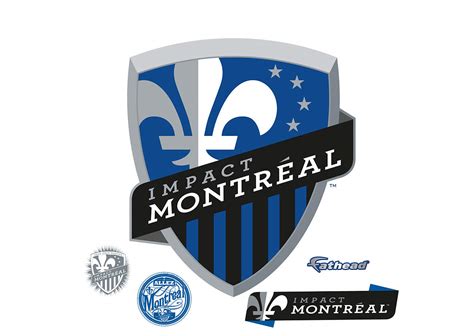 Montreal Impact Logo Wall Decal | Shop Fathead® for Impact Montreal Decor