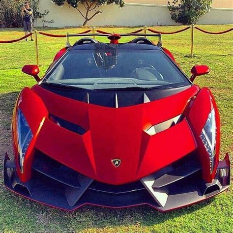 Red lamborghini veneno roadster | Sports cars luxury, Lamborghini veneno, Super cars