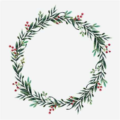 Wreath Circle Template