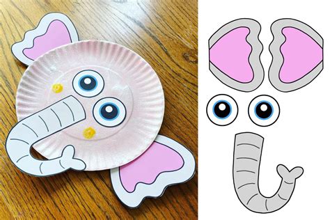 Printable Animal Crafts for Preschool! ⋆ The Hollydog Blog