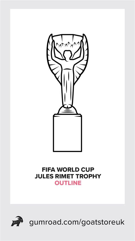 FIFA World Cup Trophy, Football Trophy, Soccer Trophy, Silhouette, Icon ...