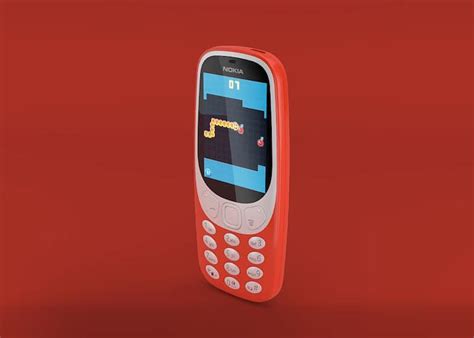 Iconic Nokia 3310 Has Been Redesigned for 2017 and Includes Snake