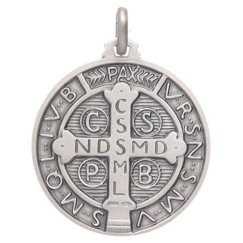 Saint Benedict medal silver 925 | online sales on HOLYART.com