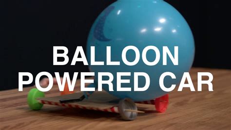 Car Powered By A Balloon