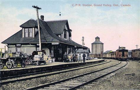 Railway stations in Grand Valley Ontario