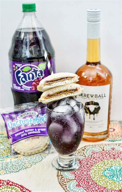 Skrewball Peanut Butter & Jelly Whiskey Cocktail