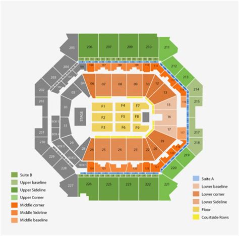 Awesome Barclays Center Seating Chart with Seat Numbers - Seating Chart