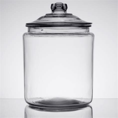 Anchor Hocking 2 Gallon Glass Jar with Lid - WebstaurantStore