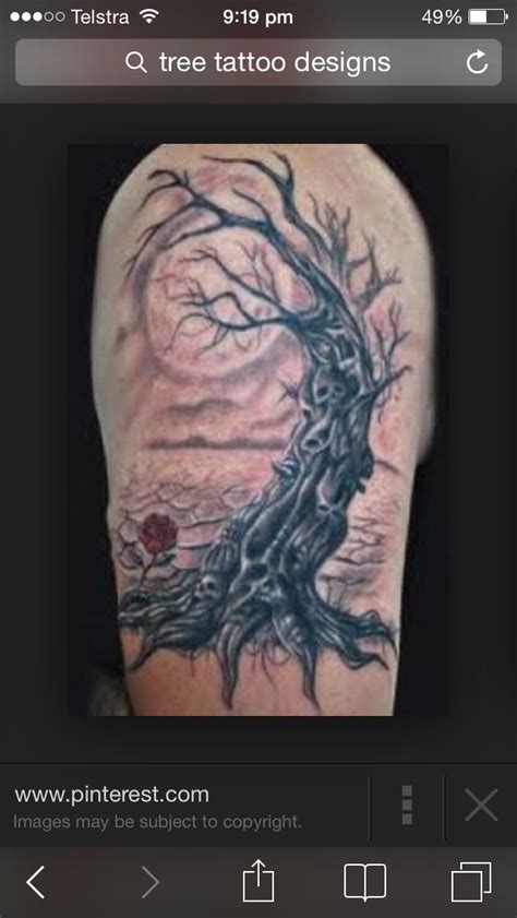 Pin by Jonathan Laws on tatoo | Tree tattoo designs, Scary tattoos, Evil tattoos