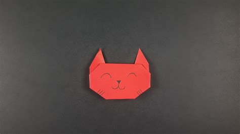 How To Make An Easy Origami Cat Face: A Beginners Guide - Professor Origami