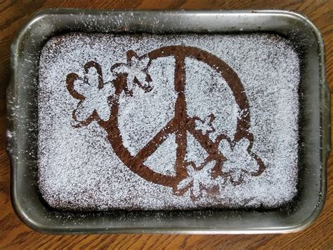 earthy sauciness: Peace of Cake