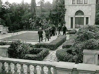 Norma Desmond’s mansion in “Sunset Boulevard” (1950) at 641 S. Irving ...