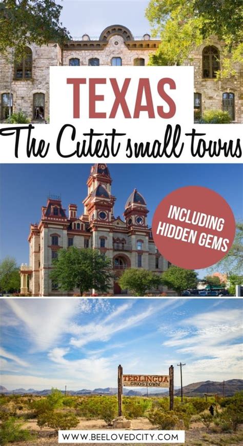 8 BEST Small Towns in Texas to visit ASAP! - BeeLoved City