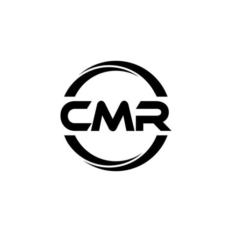 CMR letter logo design in illustration. Vector logo, calligraphy designs for logo, Poster ...