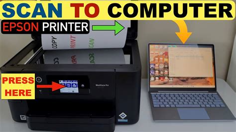 How To Scan With Epson Printer - Scan To Computer or Laptop. - YouTube