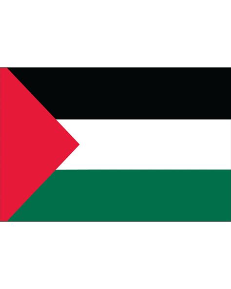 Palestine Flag 3 x 5 ft. Indoor Display Flag