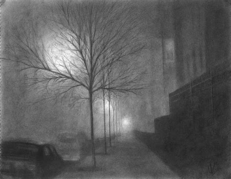 Fog Drawing, Pencil, Sketch, Colorful, Realistic Art Images | Drawing Skill