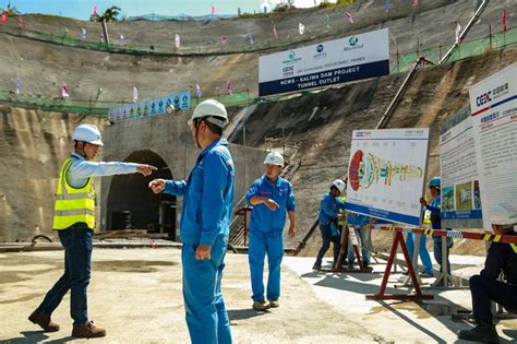 LOOK: Construction of Kaliwa Dam Project-Tunnel Outlet Portal | ABS-CBN ...