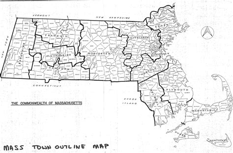 Map Of Massachusetts Counties And Towns - Liva Sherry