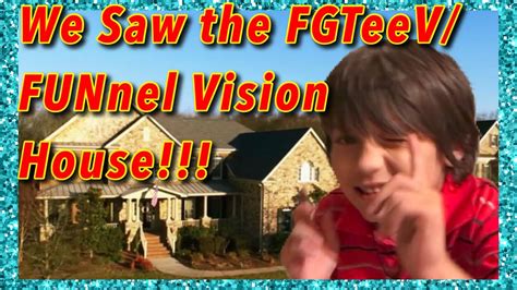 We drove by FGTEEV/FUNnel Vision family house! - YouTube