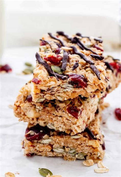 Homemade Granola Bar Recipe With Nutrition Facts | Besto Blog